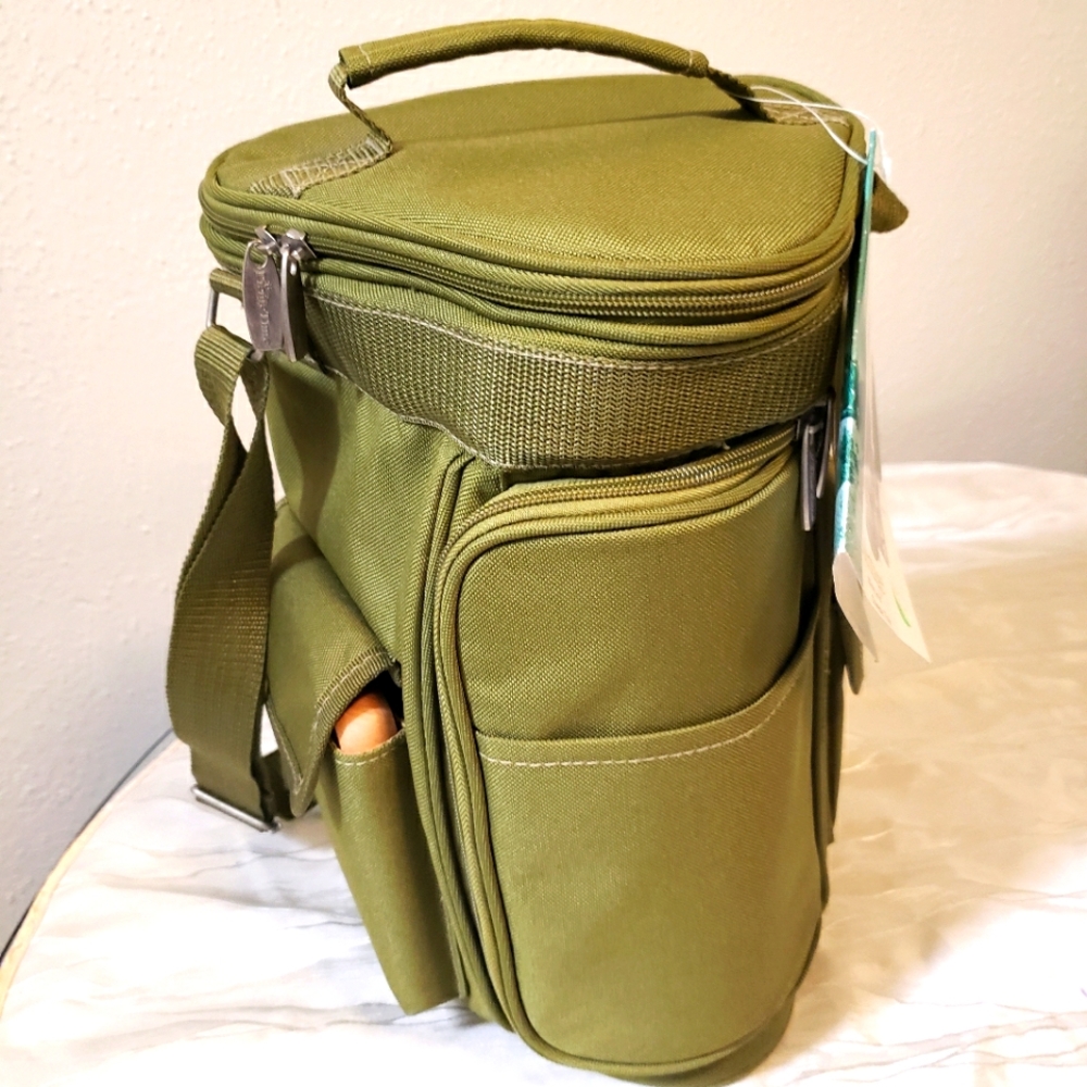 Picnic time Meritage wine and cheese tote